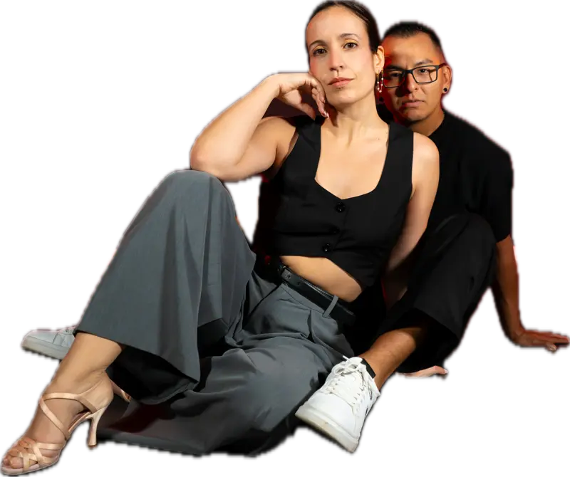 Jaime y Marina bailando bachata